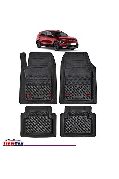 TEAMCAR ® Floor Mats Compatible Kia E-niro 2018–2024