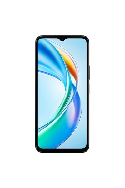 HONOR هاتف ذكي X5B سعة 64 جيجابايت وذاكرة وصول عشوائي 4 جيجابايت وشبكة 4G LTE، لون أسود داكن، مقاس 6.56 بوصة