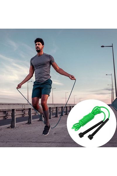SyaMAG Adjustable Skipping Rope with Handles, 275 cm