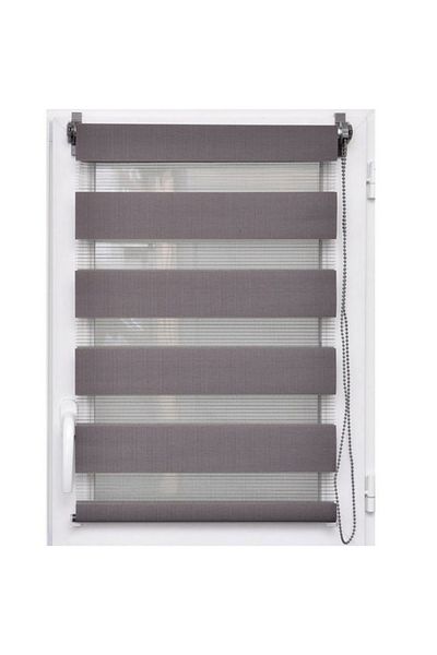 Luance Zebra Day-Night Roller Blinds 120 x 180cm