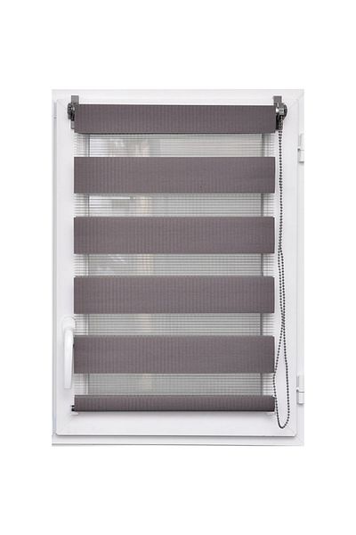 Luance Zebra Day-Night Roller Blinds 150 x 180cm
