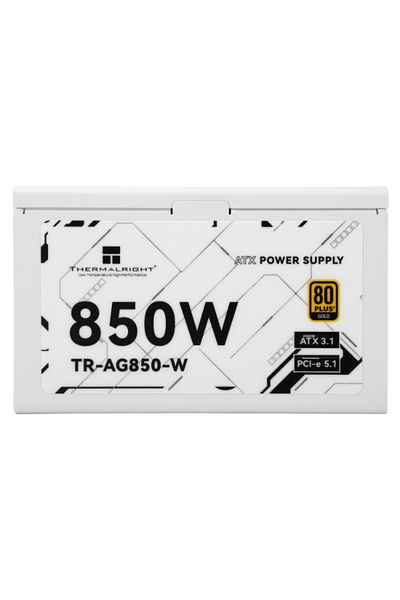 ThermalRight وحدة إمداد طاقة TR-AG 850-W Gold 80+، ATX 3.1 - أبيض