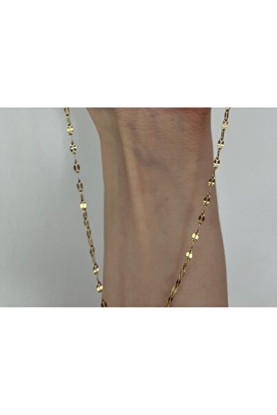 Hoop jewelery çelik y model kolye