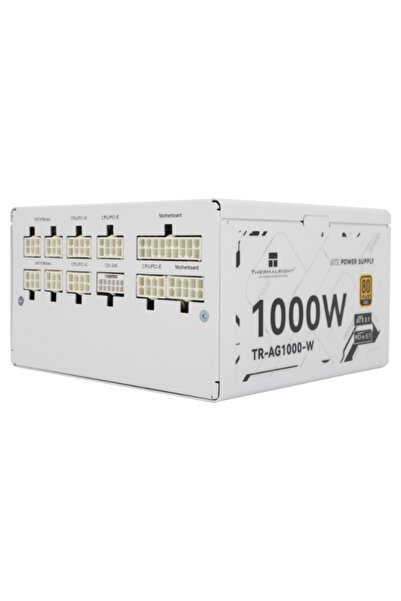 ThermalRight TR-AG 1000-W Gold 80+ modular PSU, ATX 3.1 - White