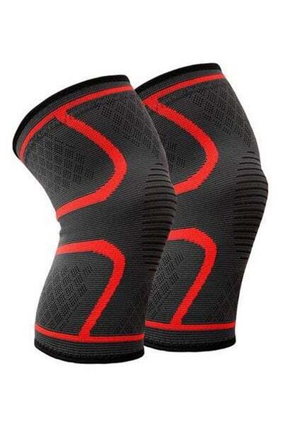 HALAMODO 2-Piece Elastic Knees Pad