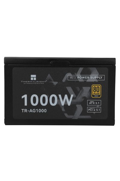 ThermalRight وحدة إمداد الطاقة TR-AG 1000 Gold 80+ المعيارية، ATX 3.1 - أسود