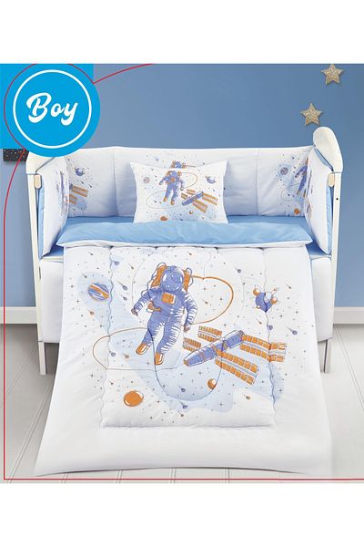 NAJMA 5-piece summer crib bumper pad to give your child comfort