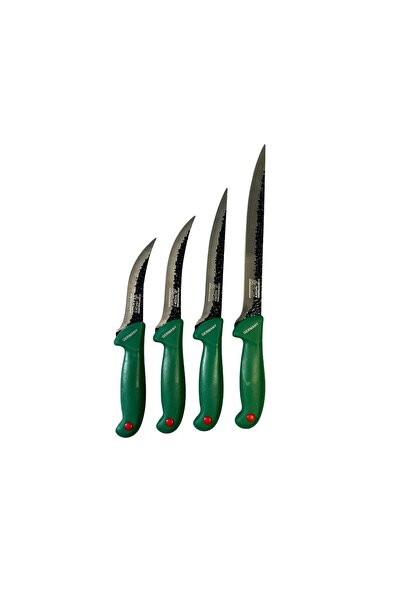 Rovitech Set of 4 professional butcher knives
