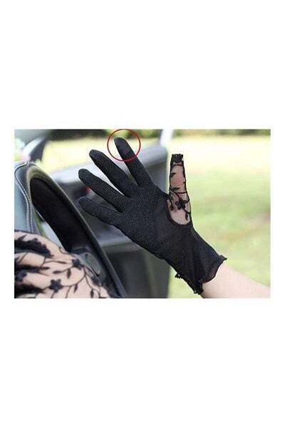 HALAMODO Lace Sun Protection Driving Gloves One Size