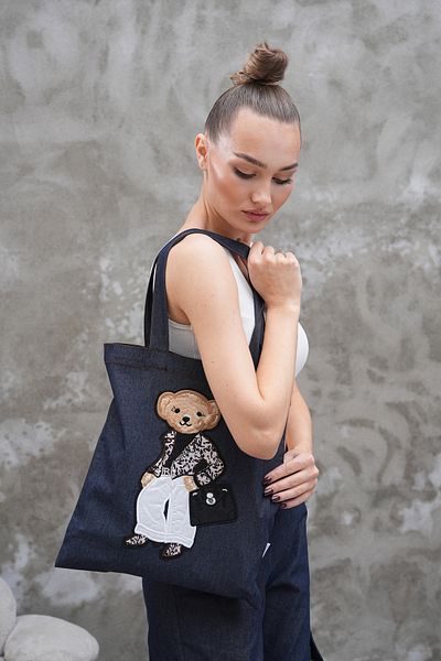 ETALON Design Teddy Bear Figured Cloth Bag – Young and Stylish Style