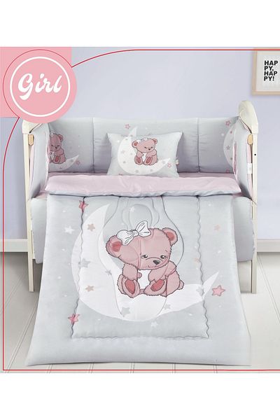 NAJMA 5-piece summer crib bumper pad to give your child comfort