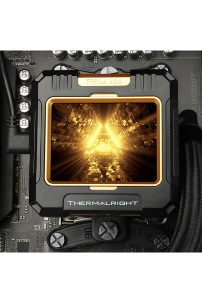 ThermalRight Frozen Warframe 360 With 2.4 inch screen Black Argb