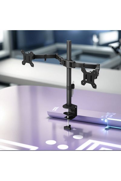 COOYA Dual Monitor Stand, for 2 LCD LED Monitor Screens , Suitable for office home