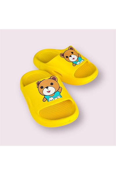 İpek Silk Duck Colorful Soft Soft Printed Beach Pool Daily Slippers