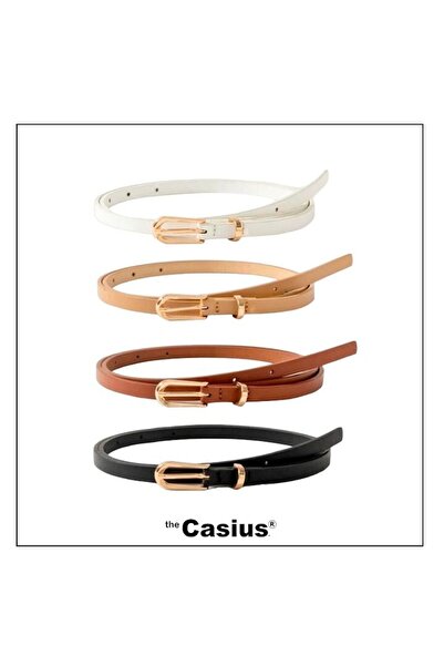 The Casius. Set 4 x Curele minimaliste subțiri, potrivite pentru rochie sau p...