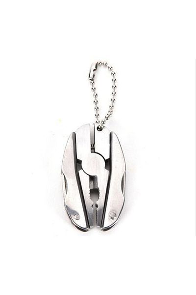 OEM Pro Steel Multifunctional Keychain - Patent, File, Knife, Screwdriver