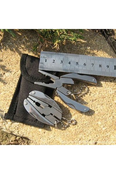 OEM Pro Steel Multifunctional Keychain - Patent, File, Knife, Screwdriver