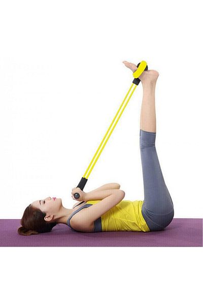 OEM Multifunctional elastic band for toning arms/abdomen/chest/legs Black