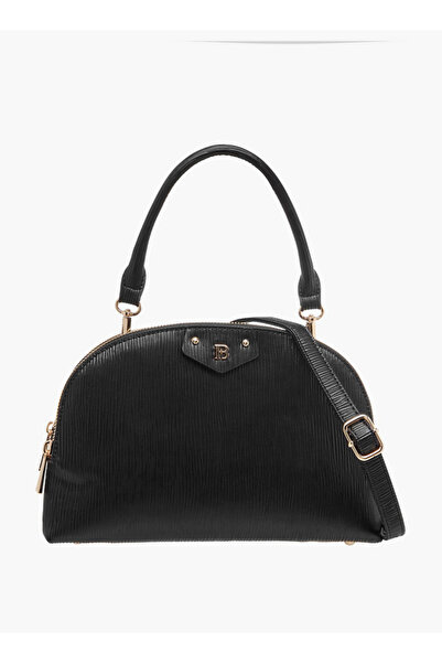 Flora Bella by Shoexpress حقيبة نسائية مقببة منقوش بحزام قابل للفصل وسحاب للإ...