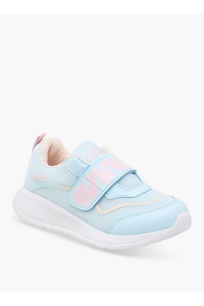 Oaklan by Shoexpress Girls Logo Detail Sports Shoes with Hook and Loop Closure