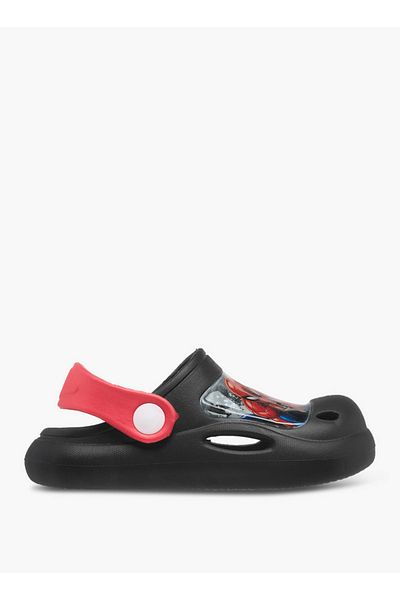 Marvel Boys Spider-Man Graphic Detail Clogs with Backstrap