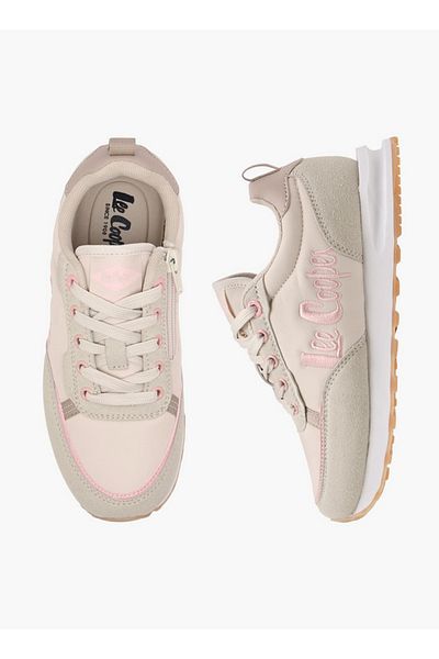 Lee Cooper حذاء رياضي للبنات مُقسم إلى أجزاء برباط مع علامات تبويب للسحب