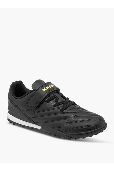 Kappa Boys' Quilted Football Shoes with Hook and Loop Closure