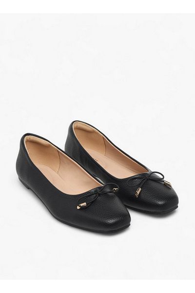 Celeste Women's Bow Detail Ballerina Shoes