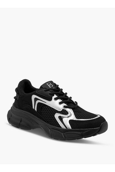 Flora Bella by Shoexpress Women's Panelled Lace-Up Sneakers