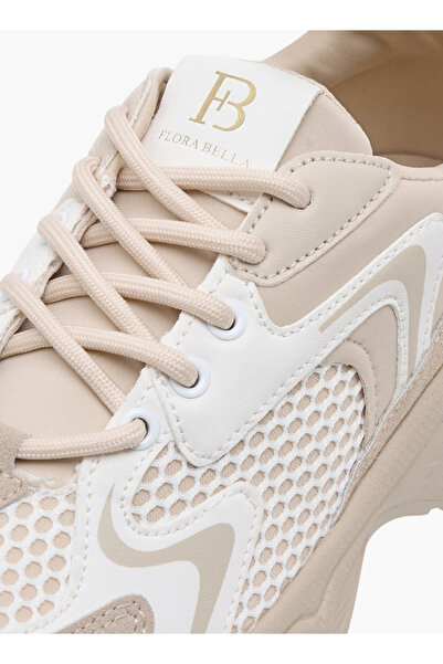 Flora Bella by Shoexpress Women's Panelled Lace-Up Sneakers