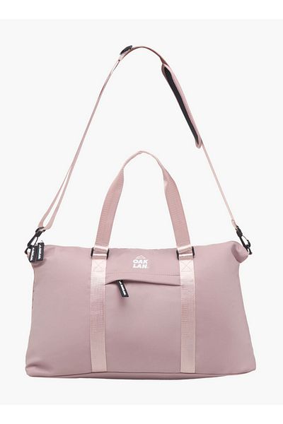 Oaklan by Shoexpress Women's Solid Duffle Bag with Double Handles and Zip Closure