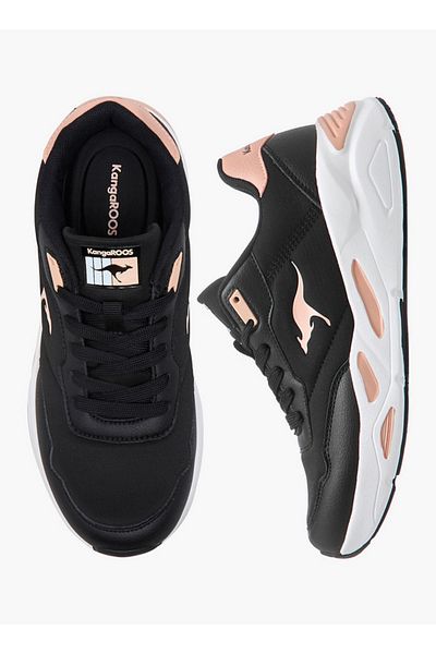 Kangaroos Women's Colourblock Sports Shoes with Lace-Up Closure