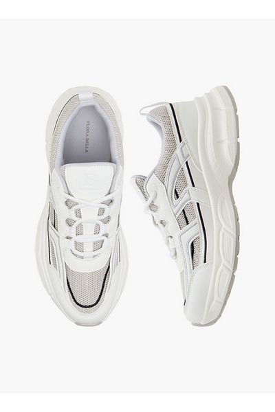Flora Bella by Shoexpress Women's Panelled Sneakers with Lace-Up Closure