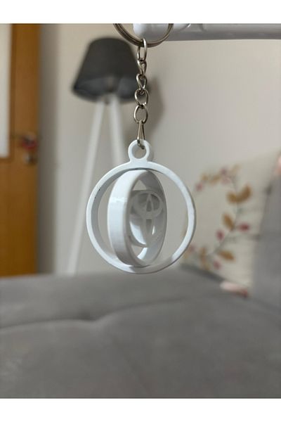 weARSwe Toyota Brand Moving Keychain