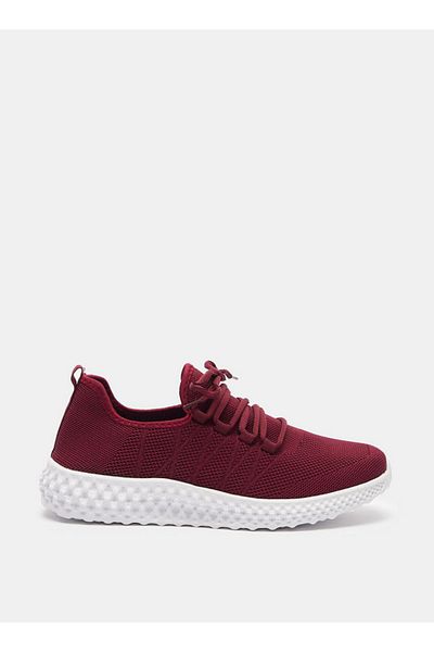 Shoexpress Textured Running Shoes with Lace-Up Closure