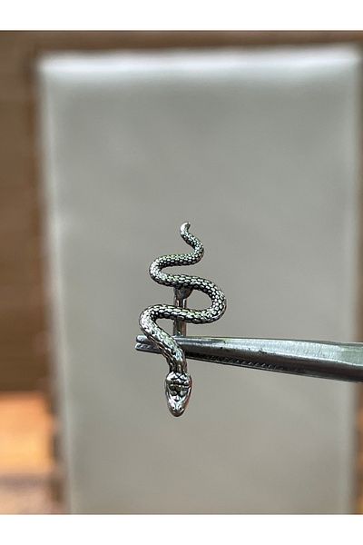 Rupen Kraft 316 L Surgical Steel Snake Model Belly Button Piercing