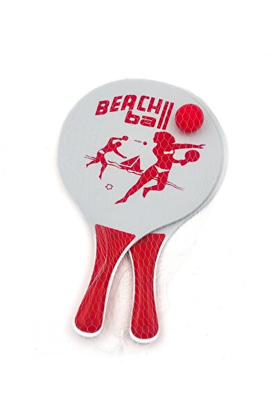 GÜVEN TAHTA PLAJ RAKETİ ÇOCUKLAR İÇİN KÜÇÜK BOY