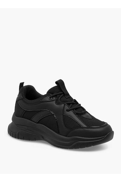 Flora Bella by Shoexpress Women's Panelled Sneakers with Lace-Up Closure