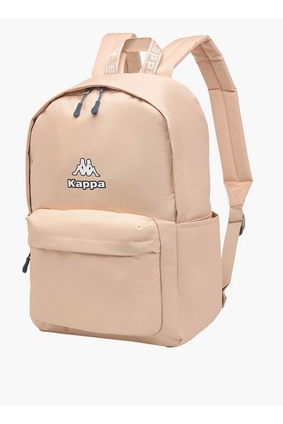 Kappa Girls Logo Print School Backpack with Zip Closure and Adjustable Strap - 29x15x42 cm
