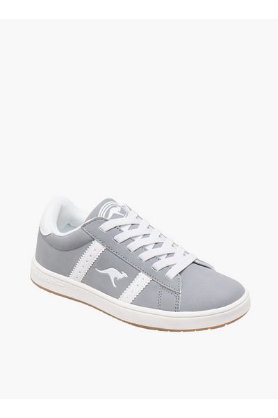Kangaroos Boys' Logo Detail Sneakers with Lace-Up Closure