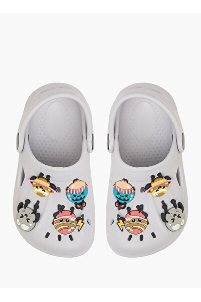 Aqua Boys Jibbitz Accent Clogs with Backstrap