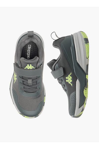 Kappa Boys' Pull Tab Detail Sports Shoes with Hook and Loop Closure