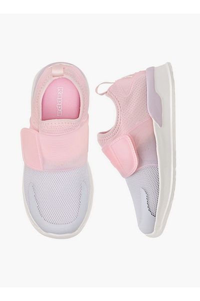 Kappa Girls' Logo Detail Sports Shoes with Hook and Loop Closure