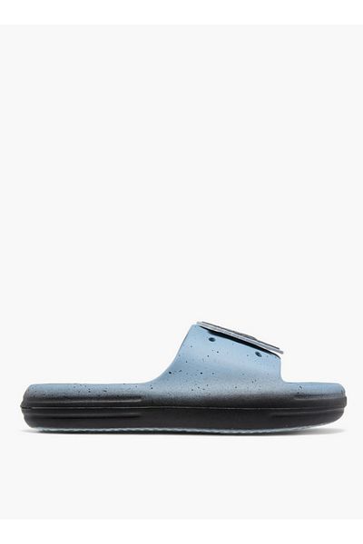 Aqua Boys Jibbitz Detail Slip-On Slides