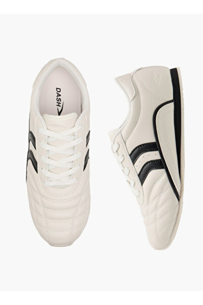 Dash Women's Panelled Sneakers with Lace-Up Closure