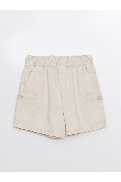 LC Waikiki Girl's Shorts with Elastic Waist