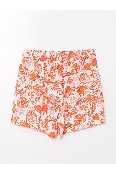 LC Waikiki Girl's Shorts with Elastic Waist