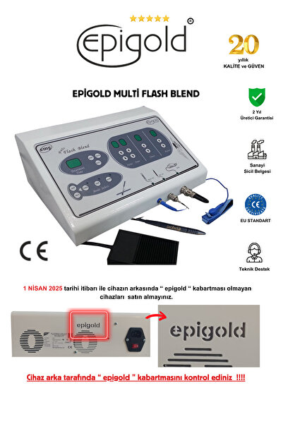 EPİGOLD Epigold Iğneli Epilasyon Cihazı multi Flash Blend
