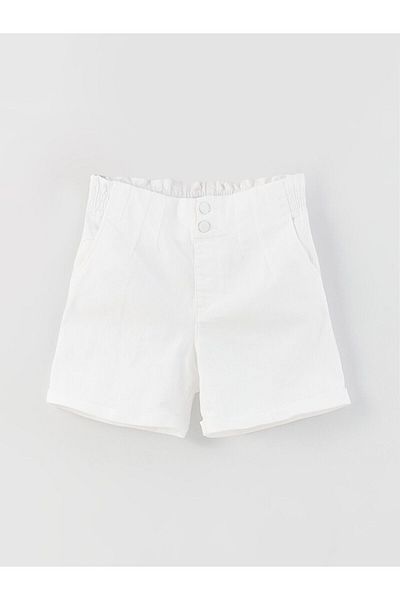 LC Waikiki Basic Gabardine Girl's Shorts