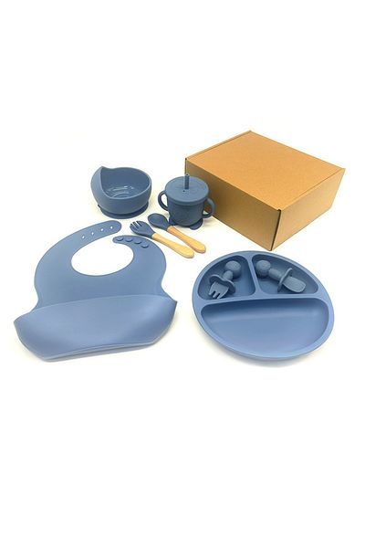 OEM 6-piece Bpa-free Silicone Set, At Performance, For Diversifying Baby Food, 6 Months, With Bowl,